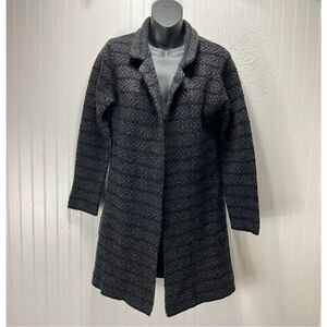 CHIARAMENTE Wool Blend Long Cardigan